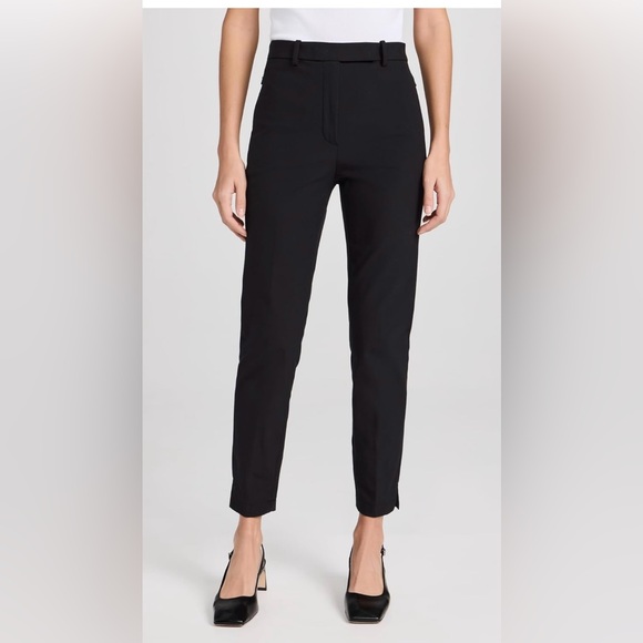 Theory Women's High Waisted Taper Pants - Picture 10 of 13